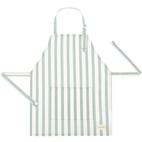 Kids Apron for Cooking and Crafts with Pocket - Adjustable Toddler Apron
