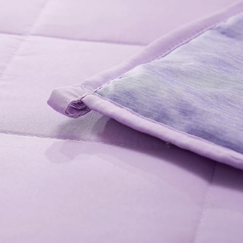 10 lb Weighted Blanket 48x72 Inch Cooling Bed Blanket for All Seasons