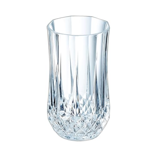 Longchamp Crystal Lowball Glasses 36cl - Set of 6 Durable Krysta Glassware