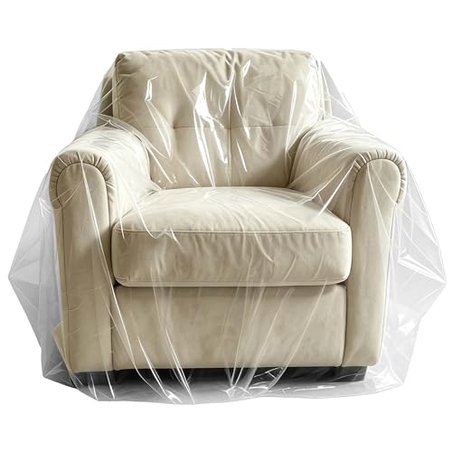 Extra Large Clear Furniture Moving Covers for Sofa & Loveseat