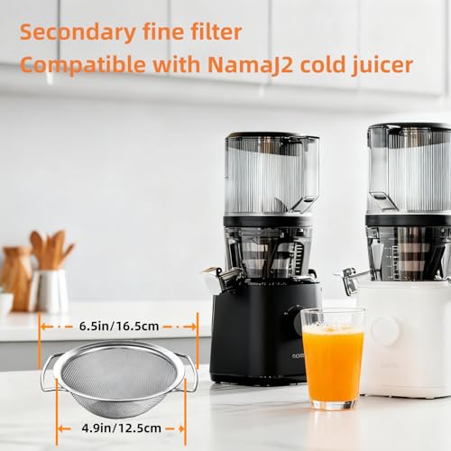 Stainless Steel Fine Mesh Juice Strainer for Smooth Pulp-Free Juicing