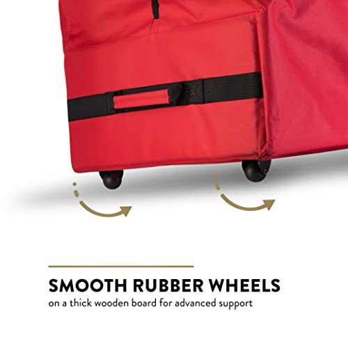 Rolling Christmas Tree Storage Bag for 7.5 Ft Trees with Wheels