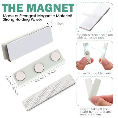 24 Pairs Waterproof Magnetic Curtain Closures for Outdoor Patio Curtains