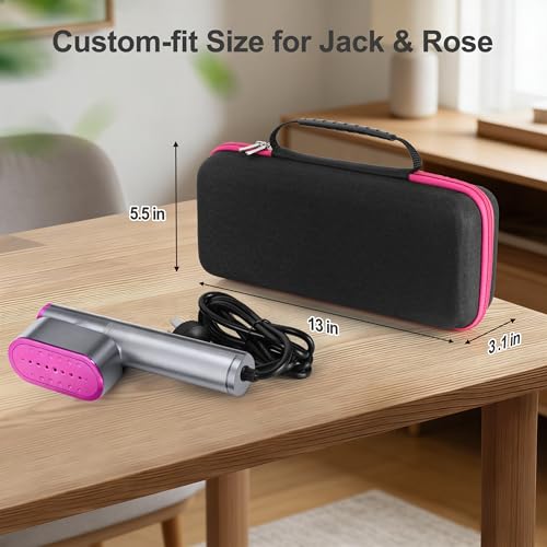 Portable Travel Steamer Carrying Case - Hard Shell Organizer for Garment Iron
