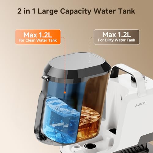 Uwant 18Kpa Portable Carpet & Upholstery Cleaner Machine for Pets and Cars