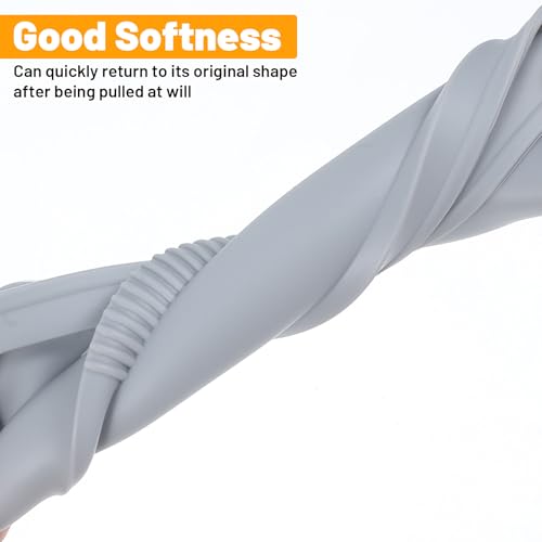 Silicone Toaster Cover for 2-Slice Toaster - Dust Protector Lid, Gray