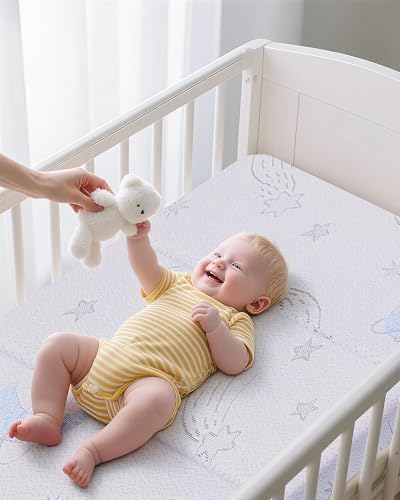 Trifold Pack and Play Mattress 38" x 26" - Portable Travel Crib Mattress Pad