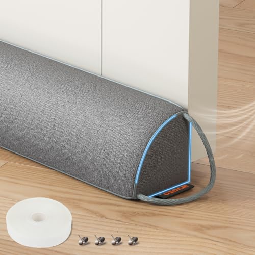 Weighted Door Draft Stopper 36 Inch - Under Door Noise & Draft Blocker