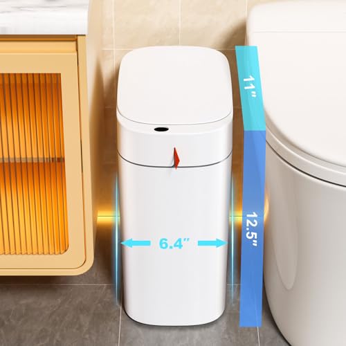 Automatic Motion Sensor Trash Can, 3.5 Gallon Rechargeable Garbage Bin