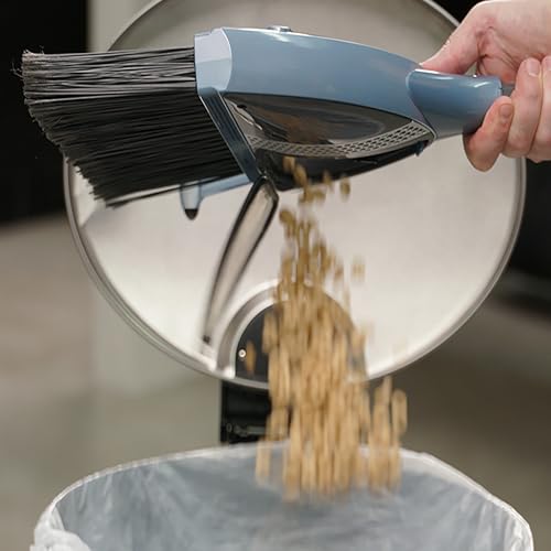 2-in-1 Cordless Electric Broom and Vacuum for Hard Floors and Pet Hair