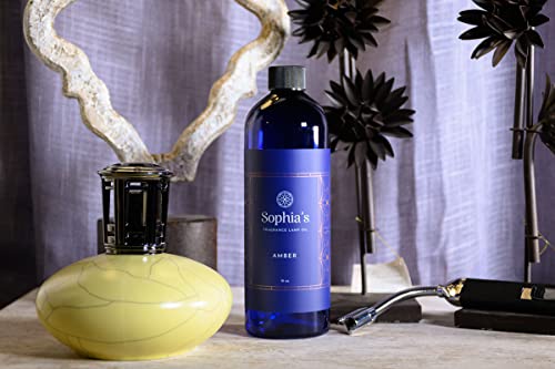 Sophia's Amber Fragrance Lamp Oil Refill 16oz - Scented Effusion & Catalytic Lamps