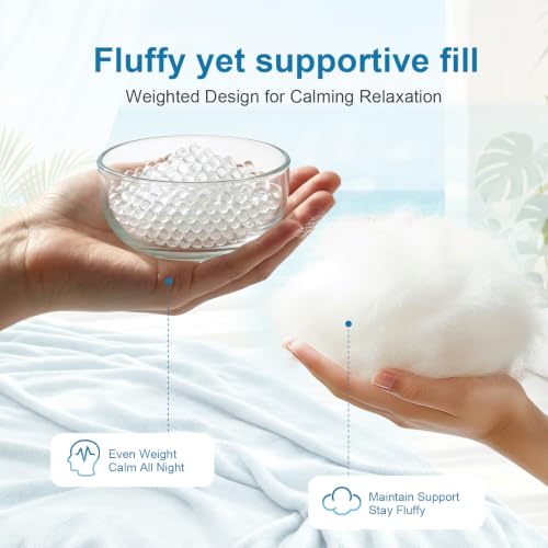 Cooling Weighted Body Pillow with Tencel Cover - 48" x 14"