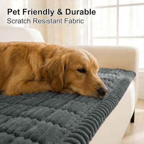 Non-Slip Washable Couch Cover for Dogs - Sofa Furniture Protector (27.6" x 59")
