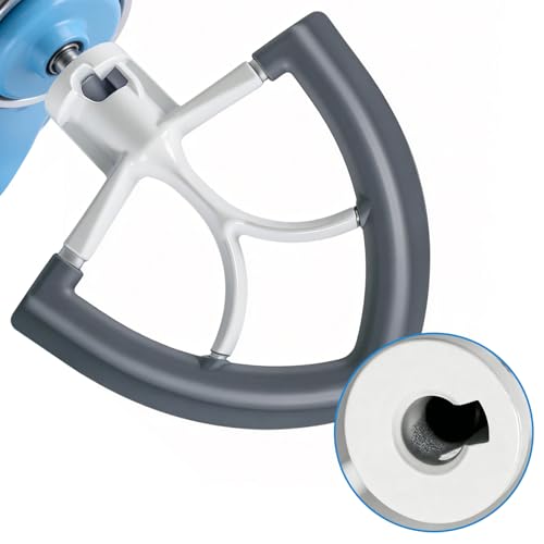 Flex Edge Beater for 4.5-5 Quart Tilt-Head Stand Mixers, Silicone Bowl Scraper