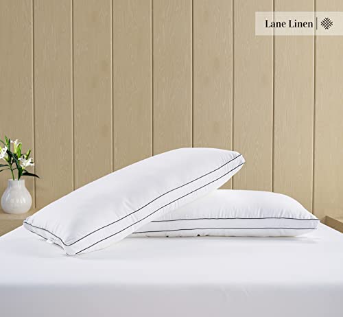 Standard Size Bed Pillows Set of 2 - Soft & Cooling Comfort
