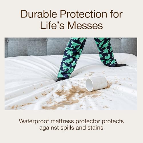 Coop Home Goods Ultra Tech Waterproof Mattress Protector - Queen (18" Deep)