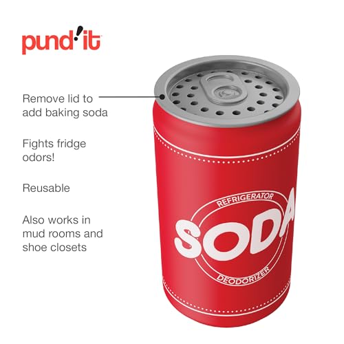 Reusable Soda Can Fridge Deodorizer - Baking Soda Odor Absorber