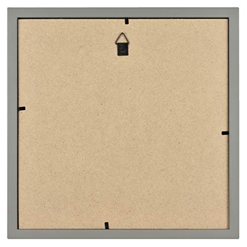 MCS Linen Lined Shadow Box Frame, 10x10, Gray