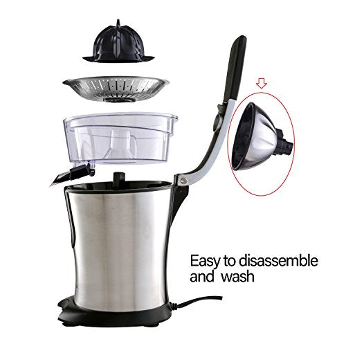 Citrus Juicer Replacement Cone and Lid for ELCJ-1600S and ELCJ-1700S
