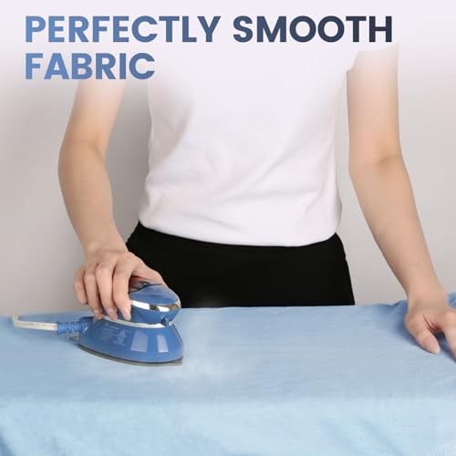 BEAUTURAL Mini Travel Steam Iron for Clothes with Dual Voltage