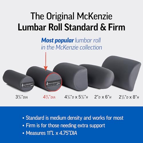 OPTP The Original McKenzie Lumbar Roll - Standard Density Back Cushion