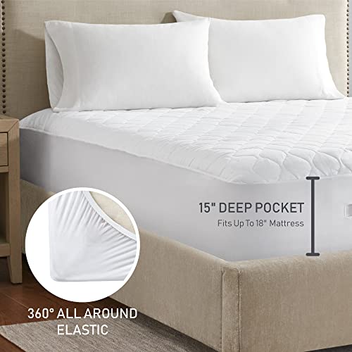California King Heated Mattress Pad with Dual Control & 20 Heat Settings