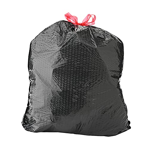 Multipurpose Drawstring Trash Bags - 30 Gallon, 50 Count, Tear Resistant