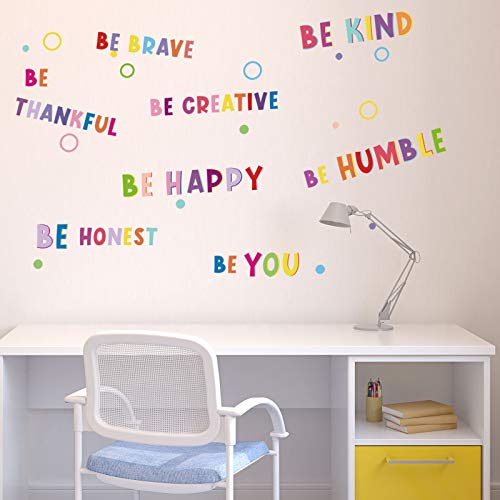 Inspirational Quote Wall Decals - Motivational Phrases for Kids Nursery