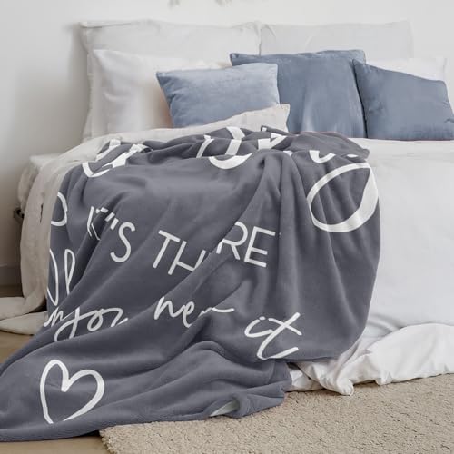 Get Well Healing Blanket - Soft Flannel Hug Blanket 60x50in