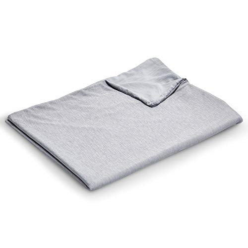 Premium Twin Size Weighted Blanket Cover - Soft & Breathable, Zippered Duvet Cover