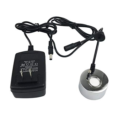 Ultrasonic Mist Maker with LED Light for Halloween Decorations and Fountains
