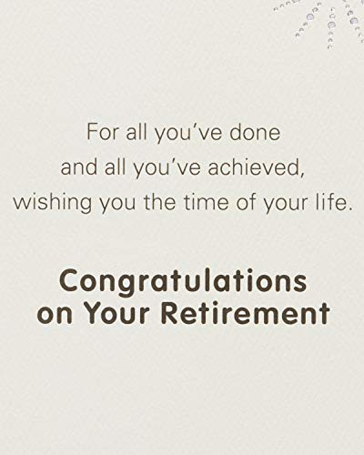 Congratulations Retirement Card - Enjoy the Journey & New Adventures