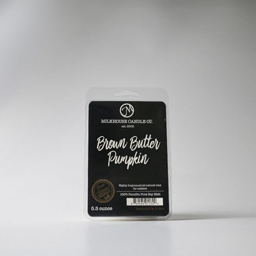 Brown Butter Pumpkin Soy Wax Melts for Wax Warmers, Highly Scented - 5.5 oz