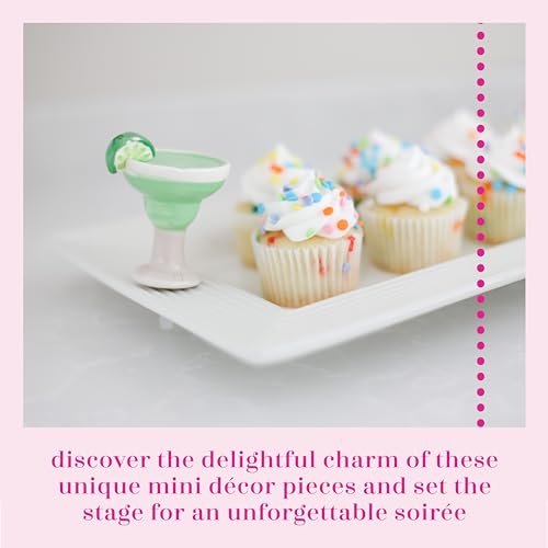 Decorative Margarita Mini Ornament for Serving Platters