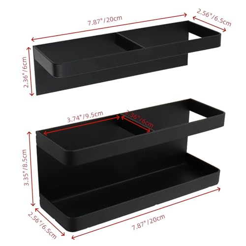 Wall-Mounted Umbrella Stand with Drip Tray, Adjustable Metal Rack