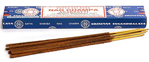 Nag Champa Incense Sticks - 3 Packs of 15g Joss Sticks