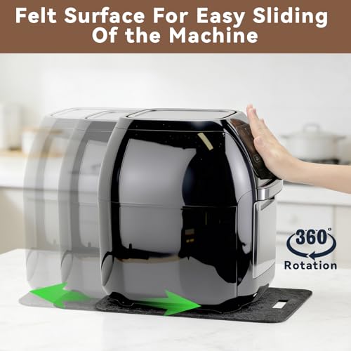 Heat-Resistant Sliding Countertop Mat for Kitchen Appliances - 2 Pack