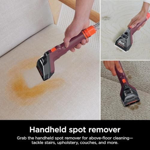 Upright Carpet & Upholstery Cleaner with Built-in Spot Stain Eliminator