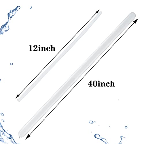 Clear 260 Long Skinny Latex Balloons for Animal Twisting 100 Pcs