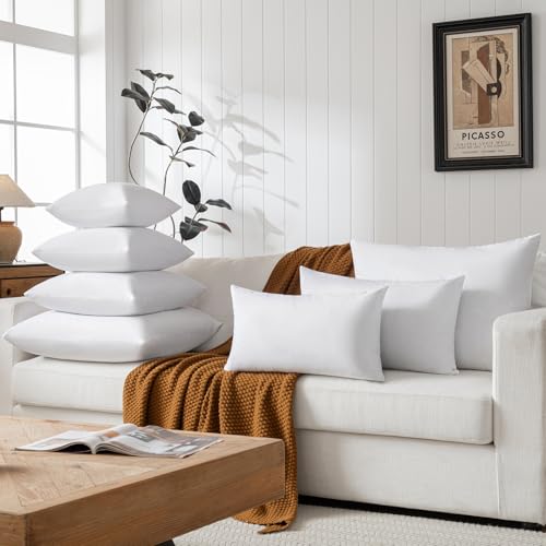 Basic Home 26x26 Euro Pillow Insert - Goose Feather Down Cushion Filler
