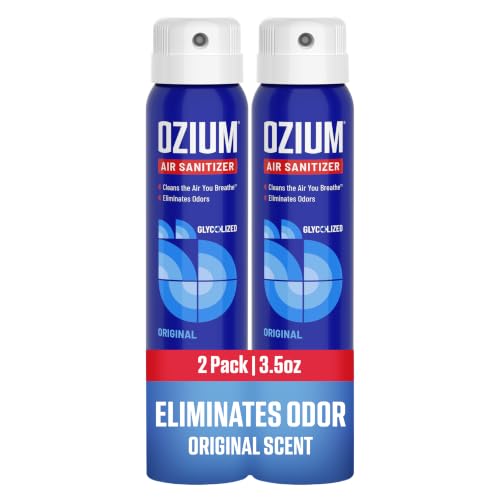 Air Sanitizer and Odor Eliminator Spray for Home & Car, 3.5 oz (2-Pack)