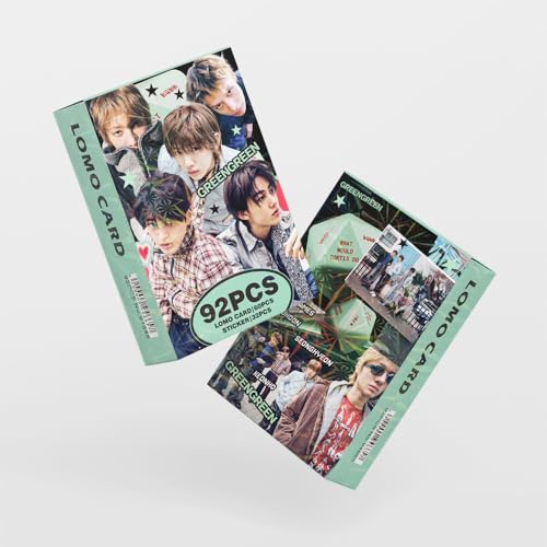 92-Piece Photo Card and Sticker Set - Collectible Fan Merchandise
