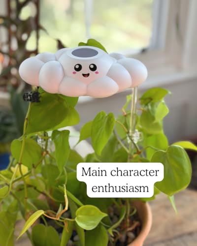 Dripping Rain Cloud Plant Waterer - Decorative Slow Drip Houseplant Accessory