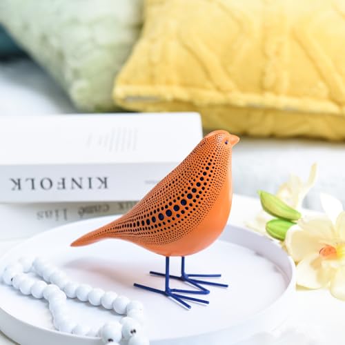 Modern Resin Bird Figurine - Decorative Animal Sculpture for Home Decor