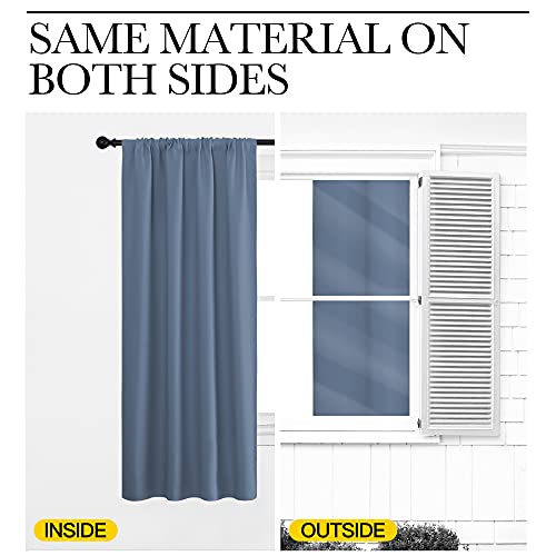 Blackout RV Curtains - 42x36 Inch Thermal Insulated Drapes, 2 Panels