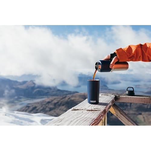 CamelBak Horizon 30oz Tumbler - Insulated Stainless Steel - Tri-Mode Lid - Desert Sunrise