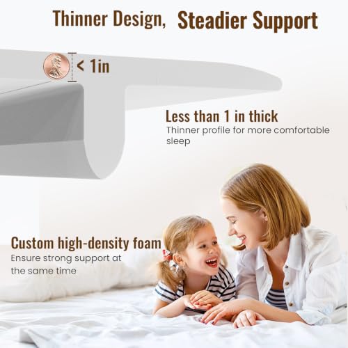 Split King Bed Gap Filler - Twin XL to King Mattress Bridge (80" x 12")