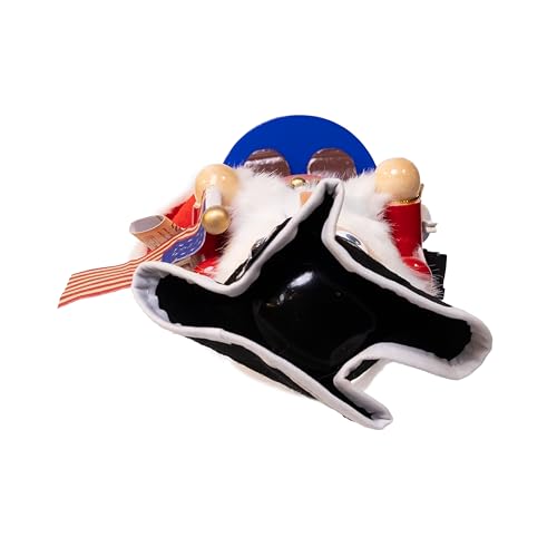 14-Inch Patriotic America 250th Anniversary Wooden Nutcracker Keepsake