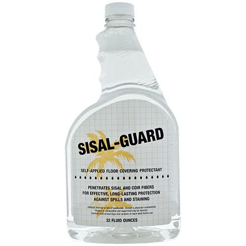 Sisal and Coir Fiber Protector Spray - 32 Oz Natural Carpet Treatment