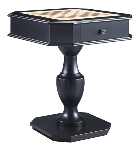 Traditional 3-in-1 Reversible Game Table with Storage Drawers